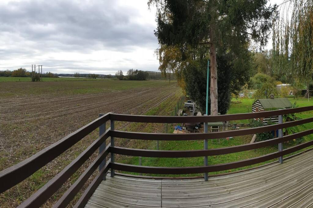 Au Saule En Seine Leilighet Saint-Wandrille-Rancon Eksteriør bilde